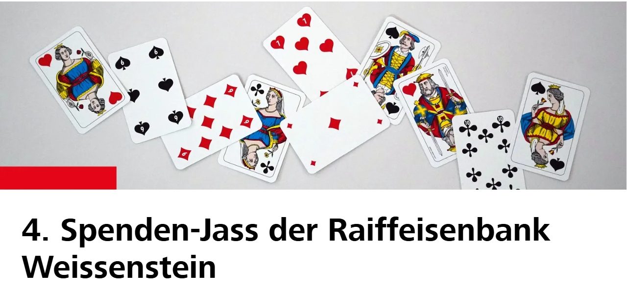 4. Spenden-Jass der Raiffeisenbank Weissenstein